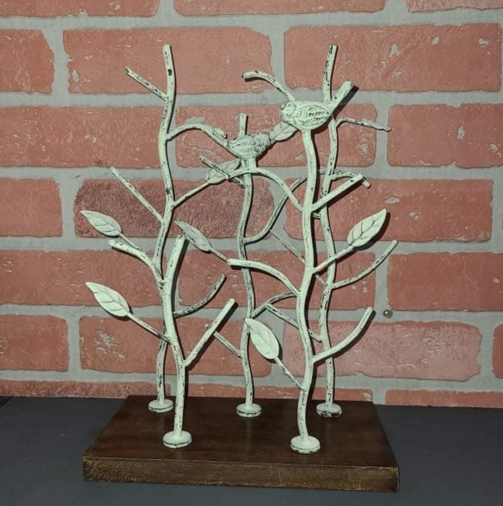 Jewelry tree with birds tree jewelry stand